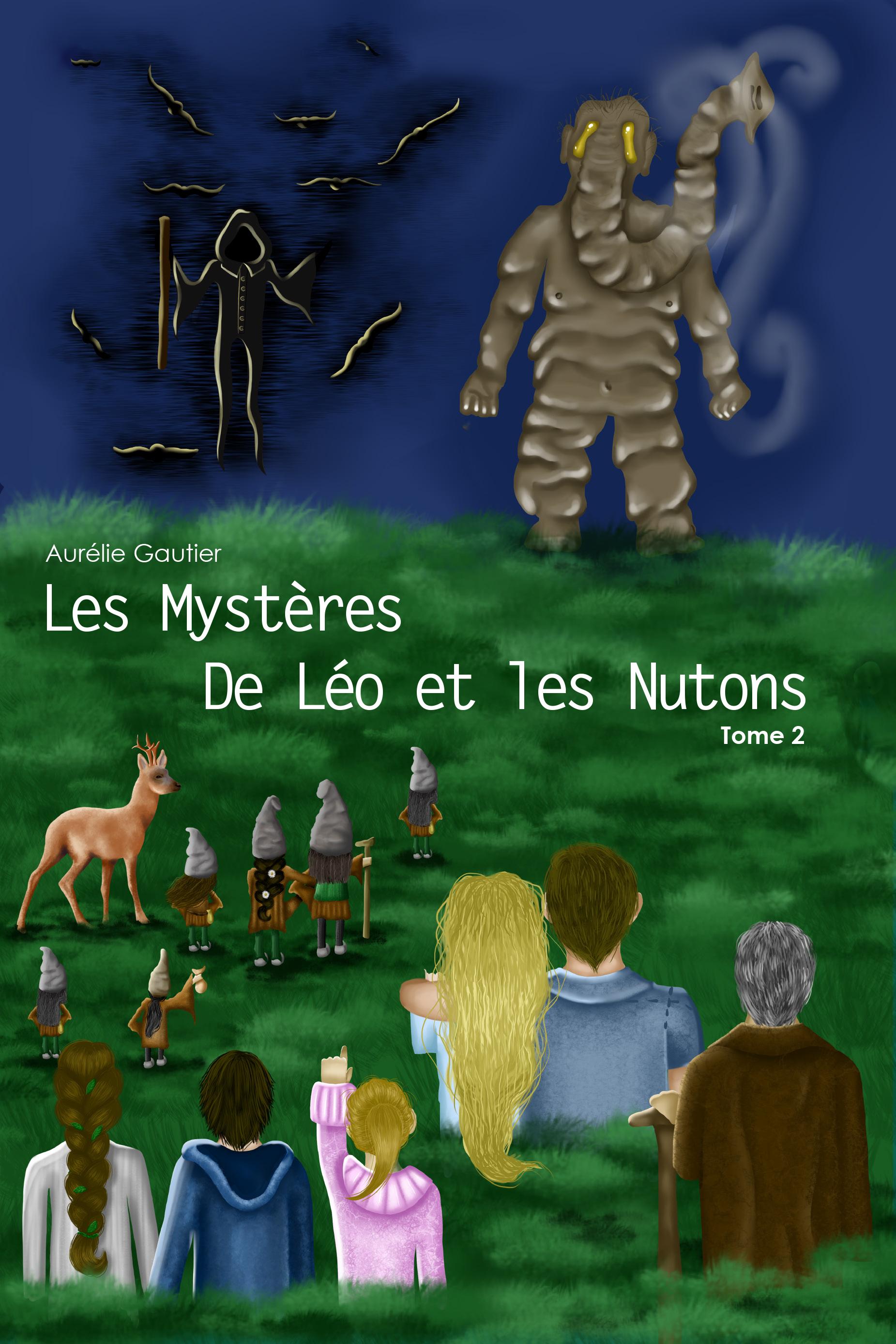 1ère de couverture de Les Mystères de Léo et les Nutons tome 2