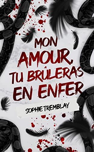 1ère de couverture de Mon amour, tu brûleras en enfer