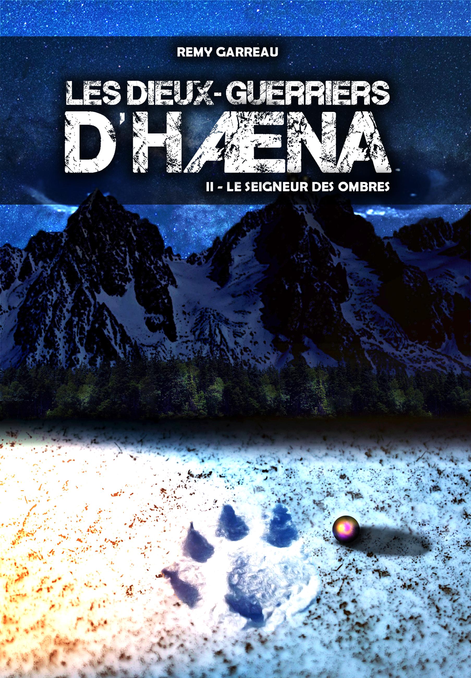 1ère de couverture de Les dieux-guerriers d'Hæna - Tome 2. Le Seigneur des Ombres