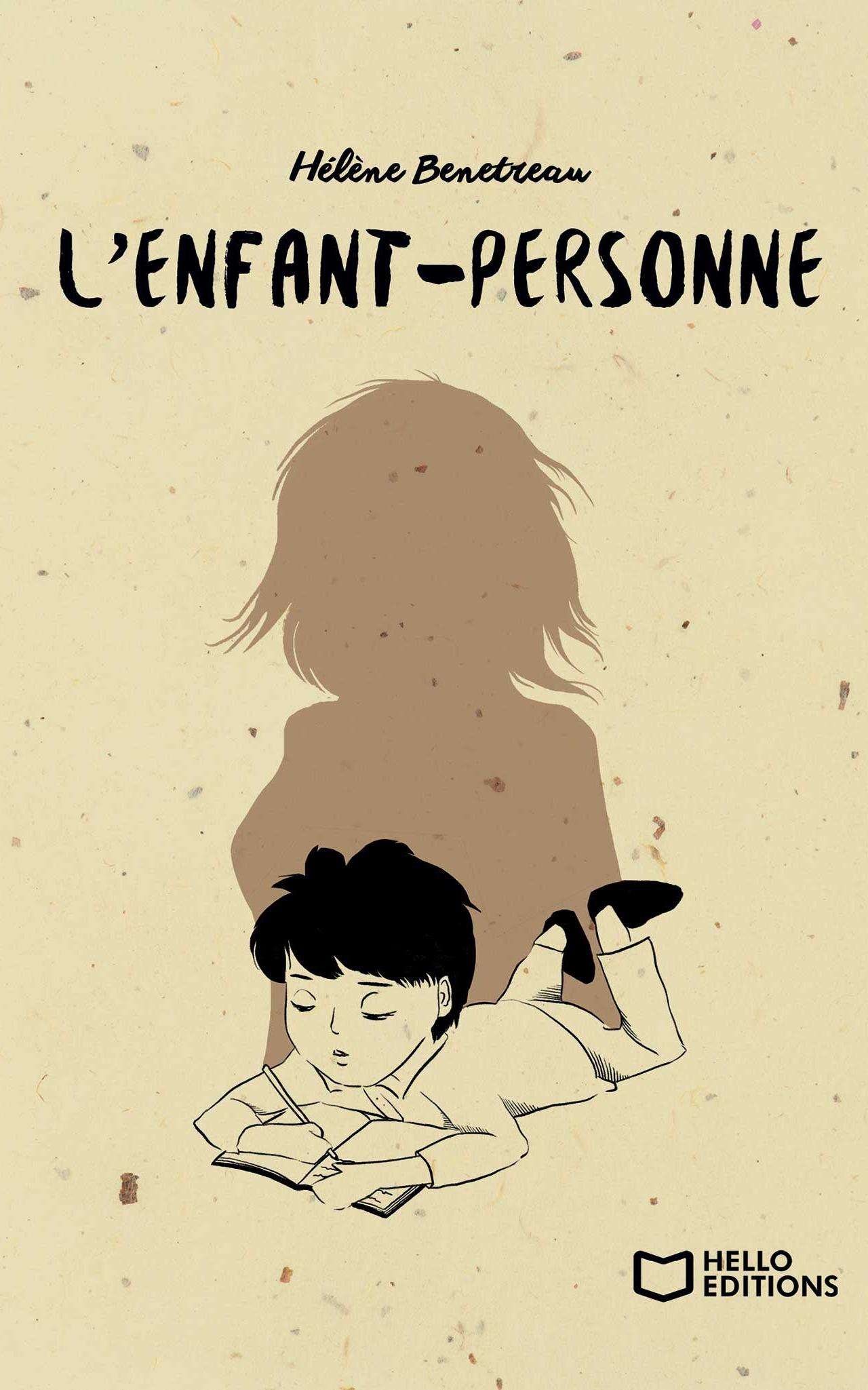 1ère de couverture de L'enfant-Personne